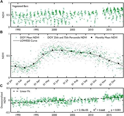 Deriving Planform Morphology and Vegetation Coverage From Remote Sensing to Support River Management Applications